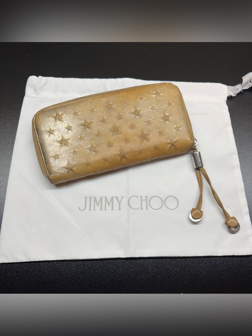 Jimmy Choo Filipa Star Zippy Wallet